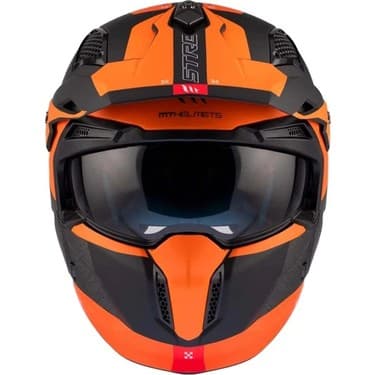 Mt Helmets Streetfighter Sv S Totem B4 Mat Turuncu 2
