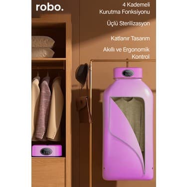 Katlanır Çamaşır Kurutma Makinesi Pembe 8