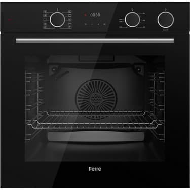 Ferre Fryart&buharlı Noverra Sessiz Davlumbaz Elektrikli Siyah Ank. Set (D080-SA + MS263 + XE64CS) 4