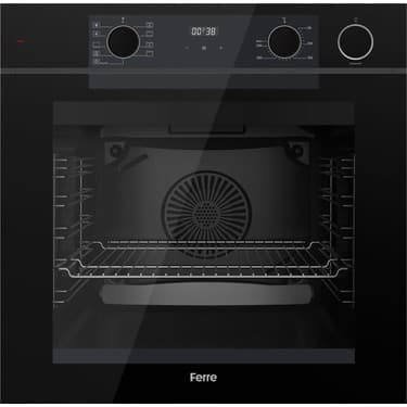 Ferre Fryart&buharlı Ravento Sessiz Davlumbaz Elektrikli Siyah Ank. Set (D080-SA + MS263 + QEP64CS) 4