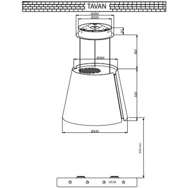 Luxell Lx-Ada 2061 Luxell Abajur Davl(Yurt Içi)Siyah(Kf 2