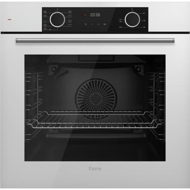 Ferre Fryart&flowart Trivona Sessiz Davlumbaz Elektrikli Beyaz Ank. Set (D081-SA + MS263 + XE63CB) 4