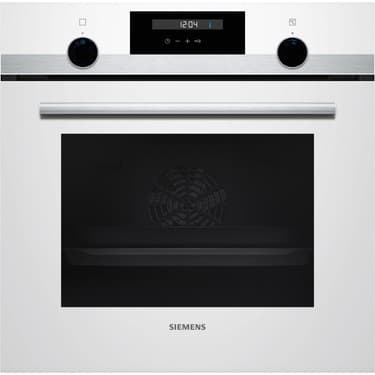 Siemens Beyaz Ankastre Set (HB557JYW5T Kendini Temizleyen Fırın EO6C2PP30O Ocak LC66KPJ20T Davlumbaz) 3