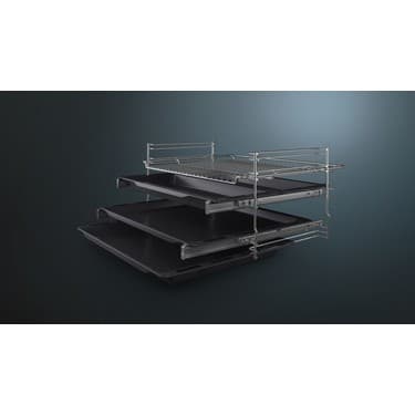 Siemens Beyaz Ankastre Set (HB557JYW5T Kendini Temizleyen Fırın EO6C2PP30O Ocak LC66KPJ20T Davlumbaz) 5