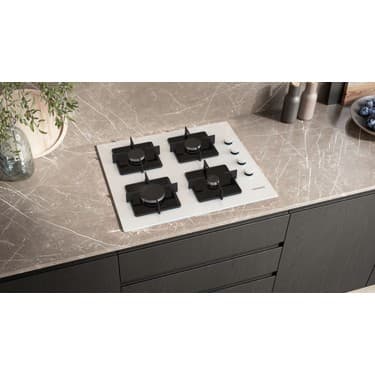 Siemens Beyaz Ankastre Set (HB557JYW5T Kendini Temizleyen Fırın EO6C2PP30O Ocak LC66KPJ20T Davlumbaz) 7