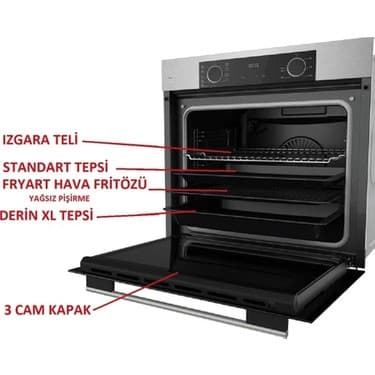 Ferre Döküm Ocaklı X-Line Serisi (XE63MI+ED035+D023) 4