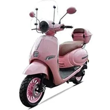 Yuki Bellini 50 Benzinli Scooter - Pembe 2