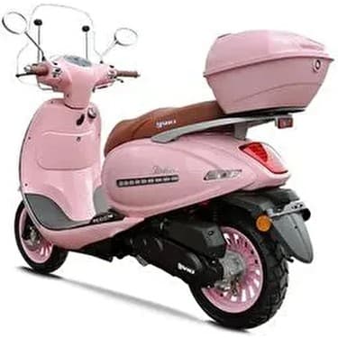 Yuki Bellini 50 Benzinli Scooter - Pembe 3
