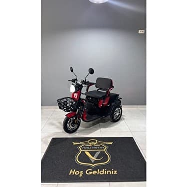 Motolüx FX08 2 1 Kişilik 3 Tekerlekli Moped 3