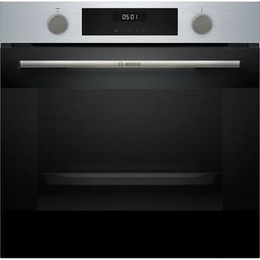 Bosch Siyah 3 lü Ankastre Set 338 ( HUA717BR0T - POP6C6P30O - DWK63PJ60T (61T) ) - Buhar Destekli - Fırın Matı ile 2