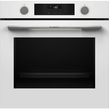 Bosch Beyaz 3 lü Ankastre Set 343 ( HUA736EV0T - POP6C2P30O - DWK63PJ20T ) - Buhar Destekli - Fırın Matı ile 2