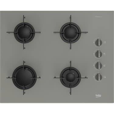 Beko Buhar Destekli Manhattan Gri 3’lü Ankastre Set (Bfc 432 G Fırın + Bocd T6510 Eg Ocak + Bde 6041G Davlumbaz) 6