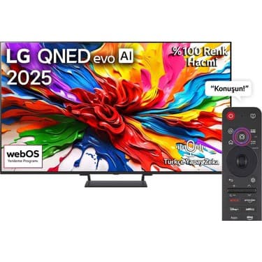 LG 75QNED93A6A 75'' 191 Ekran Uydu Alıcılı 4K Ultra HD webOS QNED Evo TV 2