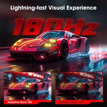 Koorui 27" 27E6QCA 180Hz 1ms Va Qhd Curved Gaming Monitör 4