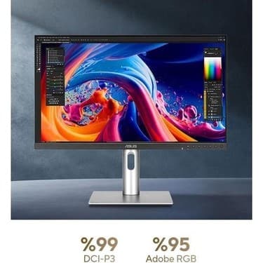 Asus 27" IPS PROART PA27JCV 5K 5MS 60HZ DP HDM USB C 5120X2880 PIVOT MONITÖR 2