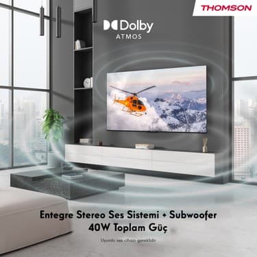 THOMSON 75MG7C15 75" 189 Ekran Uydu Alıcılı 4K Ultra HD Google Smart MiniLED TV 6