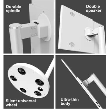 Sunix 32INÇ Android Taşınabilir Şarjlı Tv LED Ekran HPT32 2