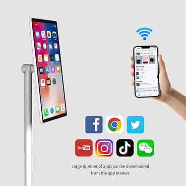 Sunix 32INÇ Android Taşınabilir Şarjlı Tv LED Ekran HPT32 6