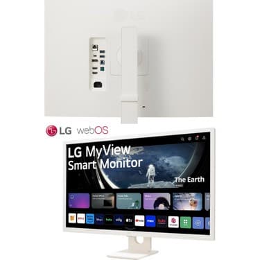 LG Webos Akıllı Tv Uygulamaları-Monitör Wi-Fi 5 Apple-Android IPS 1920X1080 Fulhd 32 Inç 80 Ekran Smart Monitör Tv-Premium Tasarım 2