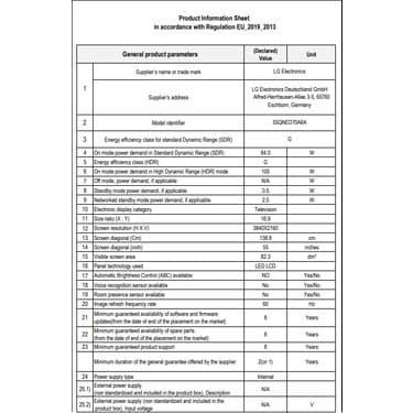 LG 55QNED70A6A 55'' 140 Ekran Uydu Alıcılı 4K Ultra HD Smart QNED TV 8
