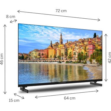 THOMSON 32FG2S14C 32" 80 Ekran Uydu Alıcılı Full HD Google Smart LED TV 2