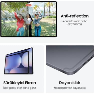 Samsung Galaxy Tab S10 Ultra AI Tablet, 12GB RAM, 512GB Hafıza, S Pen Dahil 6