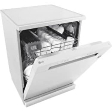 LG DFC612FWE.ABWPLTK D Enerji Sınıfı 14 Kişilik 5 Programlı Beyaz Bulaşık Makinesi 3