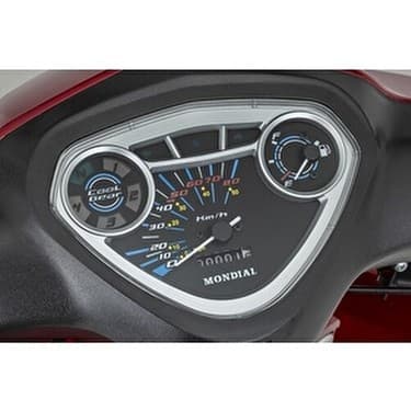 Mondial 50 Sfc Mini EC Mavi Elektrikli Motosiklet Çevre Dostu Tasarım Yüksek Taşıma Kapasitesi 3