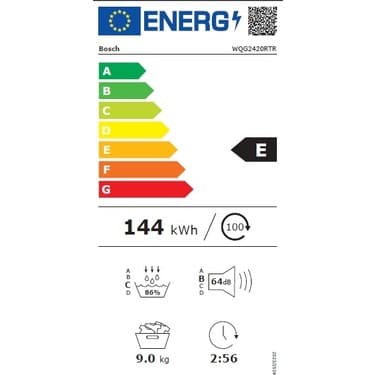 Bosch Serie 6 Isı Pompalı Kurutma Makinesi 9 kg WQG2420RTR 6