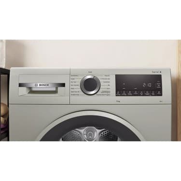 Bosch 9 Kg A++ Enerji Sınıfı Isı Pompalı Kurutma Makinesi - Dijital Kontrol Paneli, Inox Renk, 64 dB Sessiz Çalışma 3