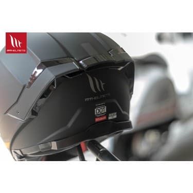 Mt Helmets Kask mt FF118SV Thunder 4 Svsolid A1 Mat Siyah 5