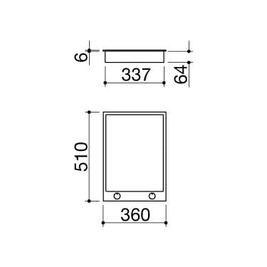 Barazza Ankastre Teppanyaki 36 cm Ocak 1pbftk 2