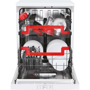 Hoover HF 5E5D0FW-17 9 Programlı Wi-Fi Bağlantılı Bulaşık Makinesi 4