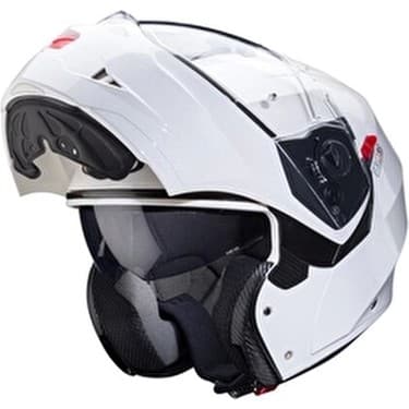 Caberg Duke x Çeneden Açılır Kask Pinlock (Beyaz) 2