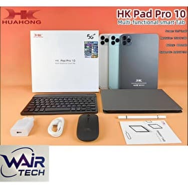 Wair Teknoloji Hk Pad Pro 10 Tablet 10.1 Inç Ekran 4GB+32GB - 5g Android 15 8000MAH Klavyeli Set 2