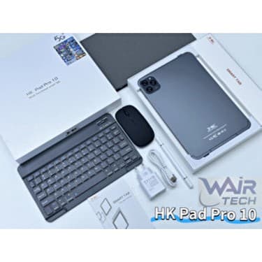 Wair Teknoloji Hk Pad Pro 10 Tablet 10.1 Inç Ekran 4GB+32GB - 5g Android 15 8000MAH Klavyeli Set 3