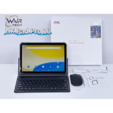 Wair Teknoloji Hk Pad Pro 10 Tablet 10.1 Inç Ekran 4GB+32GB - 5g Android 15 8000MAH Klavyeli Set 5