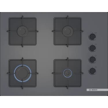 Bosch Gri 3 Lü Ankastre Set 373 ( HUA717BN0T - POP7C9P30O - DWK66PJ70T ) 67CM Ocak - Buhar Destekli - Pişirme Matı ile 3