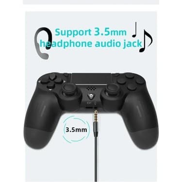 Ps4 Kol Wireless Bt Kablosuz Oyun Kolu Ps4 Joystick Tablet Telefon Pc Uyumlu Titreşimli Oyun Kolu 3