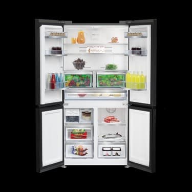 Beko 191572 Es Siyah Inox Gardrop Tipi Buzdolabı (Harvestfresh Teknolojisi) 2