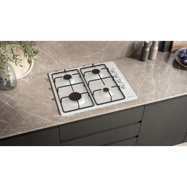 Siemens Beyaz Eko Ankastre Set HB012FBW1T FIRIN-EB6C2PK80O OCAK-LC63KPJ20T Davlumbaz 5