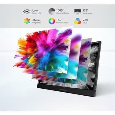 James Donkey JDP15 15,6″ 60Hz Full Hd Taşınabilir IPS Monitör 8