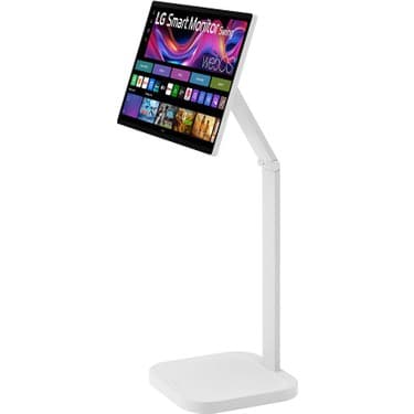 LG 31.5" Swing 32U889SA-W 5ms 4K UHD IPS Tekerlekli Standlı Dokunmatik Smart Monitör 2