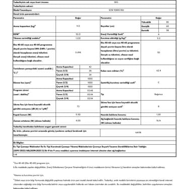 Seg Scm 92M10 Inv Çamaşır Makinesi 3