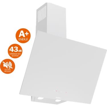 Ferre Fryart Viora Vitroseramik Elektrikli Sessiz Beyaz Ankastre Set (D078 - Sa + MS261 + XE64CB ) 2