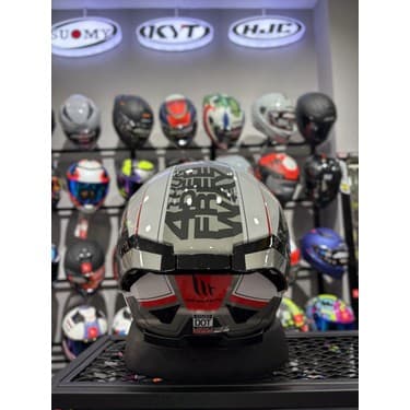 MT Thunder 4 Gloss Freeway Kask (Şeffaf Vizörlü) 3