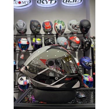 MT Thunder 4 Gloss Freeway Kask (Şeffaf Vizörlü) 4