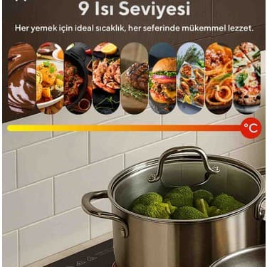 Kumtel Vitroseramik 2 Li Set Üstü Elektrikli Ocak 3