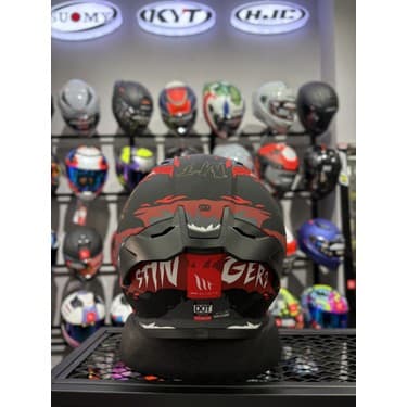 Mt Helmets Stinger 2 Ardent Mat B5 Kask (Şeffaf Vizörlü) 3
