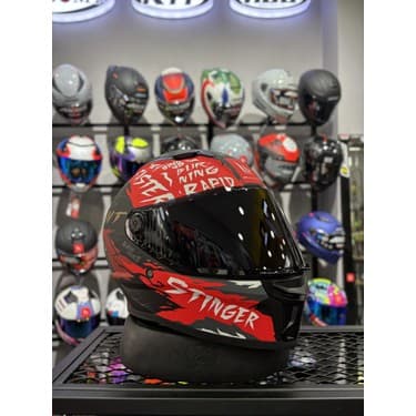 Mt Helmets Stinger 2 Ardent Mat B5 Kask (Şeffaf Vizörlü) 4